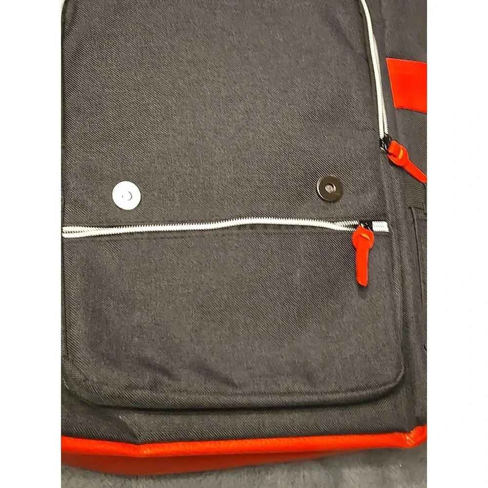 San Francisco 49ers Backpack Red/Black Team Logo 4 Pocket Idegy NFL NEW NWOT